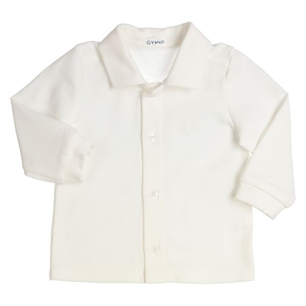 Baby-Hemd Lio in Ecru - Trachtenhemd fürs Kind - Taufhemd für Jungen - GYMP