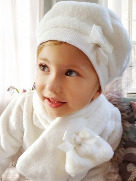 Baby Winter Set "Wölkchen" für Mädchen oder Jungen Taufe geeignet - GYMP